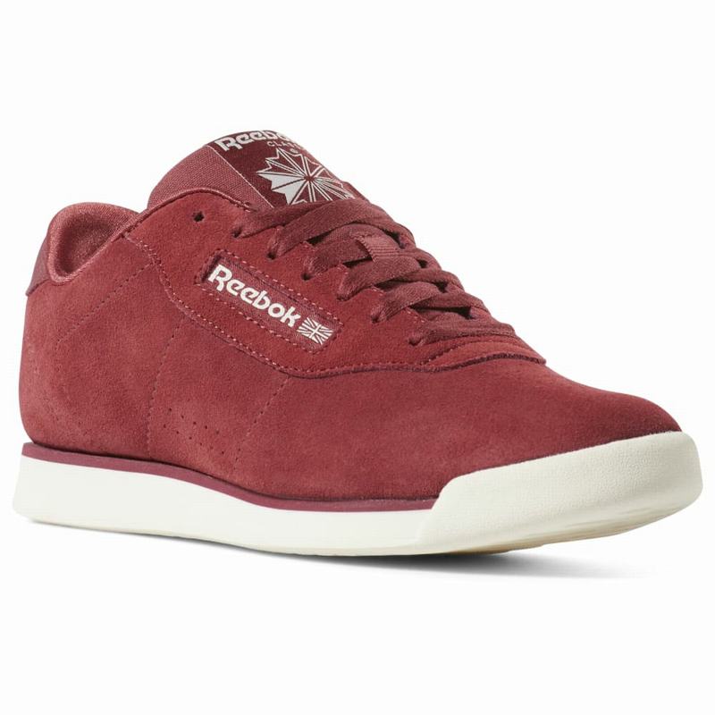 Tenisi Reebok Princess Leather Dama Rosii Romania PM5539KC